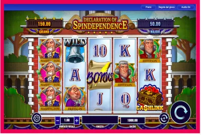 Dichiarazione di Spindipendenza Slot Machine - Giochi Online e Non Solo