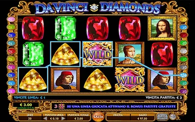 Da Vinci Diamonds Slot Machine - Giochi Online e Non Solo