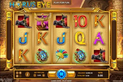 Slot Machine Occhio di Horus - Giochi online e molto di più