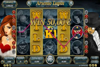 Arsenio Lupin Slot Machine - Giochi online e non solo